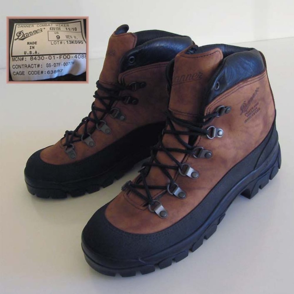 Danner Brown and Black Men's Boots / Combat Hikers